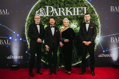 Tomasz Jażdzyński, prezes Gremi Media, Iwona Sroka, członek zarządu Grupy Murapol i Andrzej Stec, re