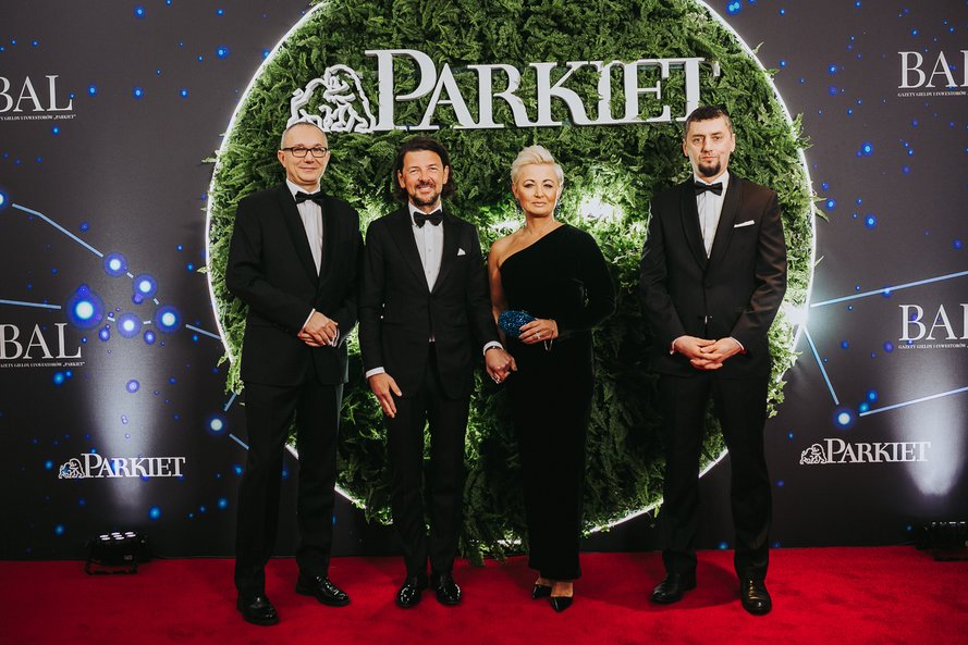 Tomasz Jażdzyński, prezes Gremi Media, Iwona Sroka, członek zarządu Grupy Murapol i Andrzej Stec, re