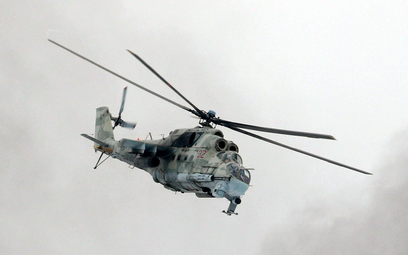 Helikopter Mi-24 rosyjskiej armii