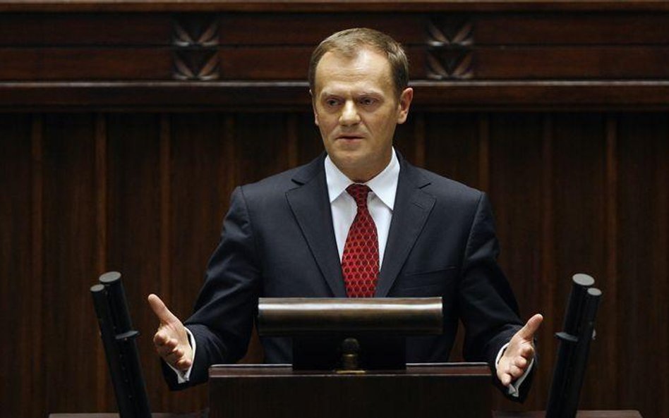 Donald Tusk w Sejmie