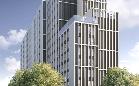 Akademik przy ul. Obrzeżnej w Warszawie ma być gotowy przed rozpoczęciem roku akademickiego 2026-202