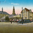 Poznański rynek na pocztówce z ok. 1914 r.