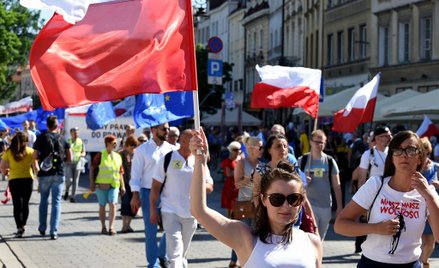 Prof. Zybertowicz: Mój syn oszacował liczebność Marszu Wolności