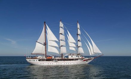 „Le Quy Don” podczas prób w Zatoce Gdańskiej