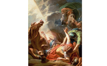 „Nawrócenie św. Pawła” (1767) pędzla Nicolasa Bernarda Lépicié