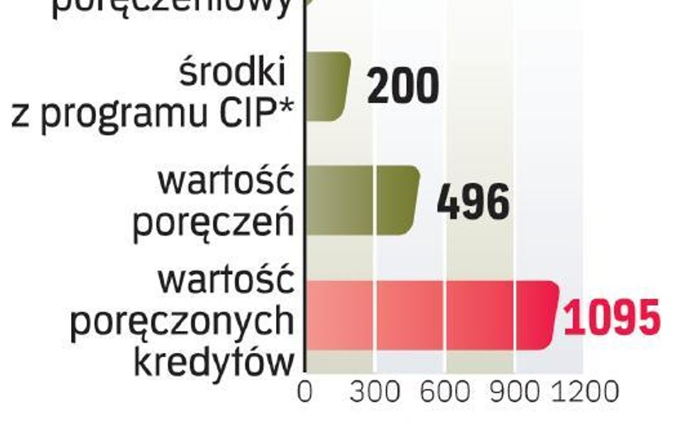 Według danych Komisji Euro- pejskiej, do końca 2010 r. z poręczeń z programu CIP sko- rzystało prawi