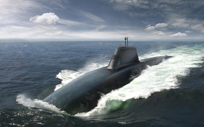 Cztery okręty podwodne typu Dreadnought będą trzonem brytyjskich sił odstraszania nuklearnego. Rys./