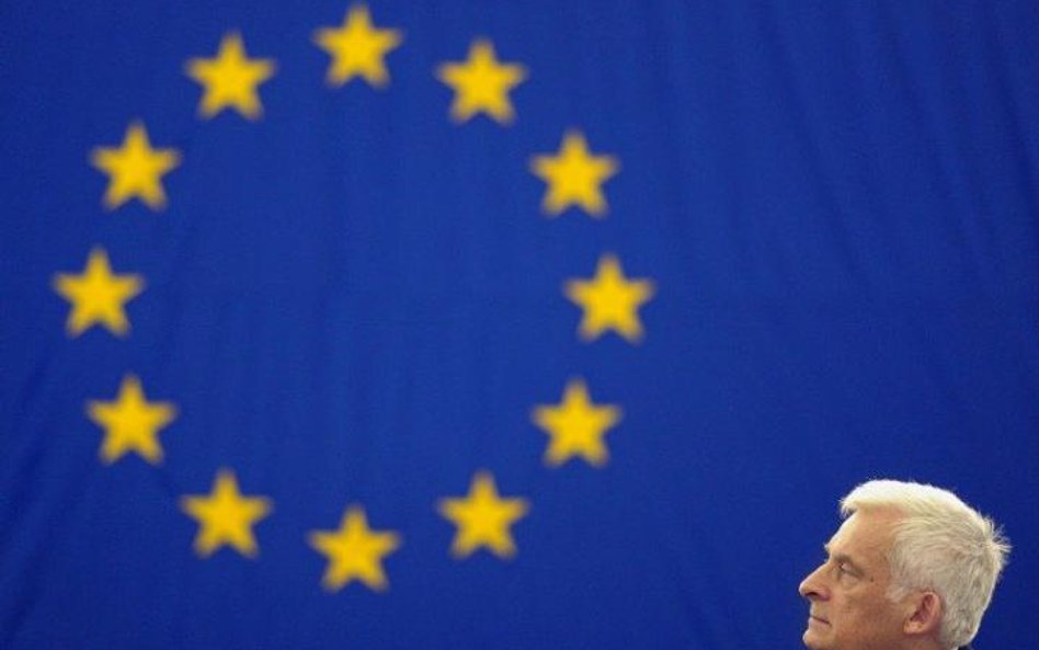 Przewodniczący Parlamentu Europejskiego Jerzy Buzek