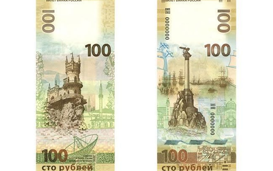 Krym wart 100 rubli