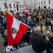 W niedzielę w Wiedniu odbył się protest przeciw obowiązkowym szczepieniom na COVID-19