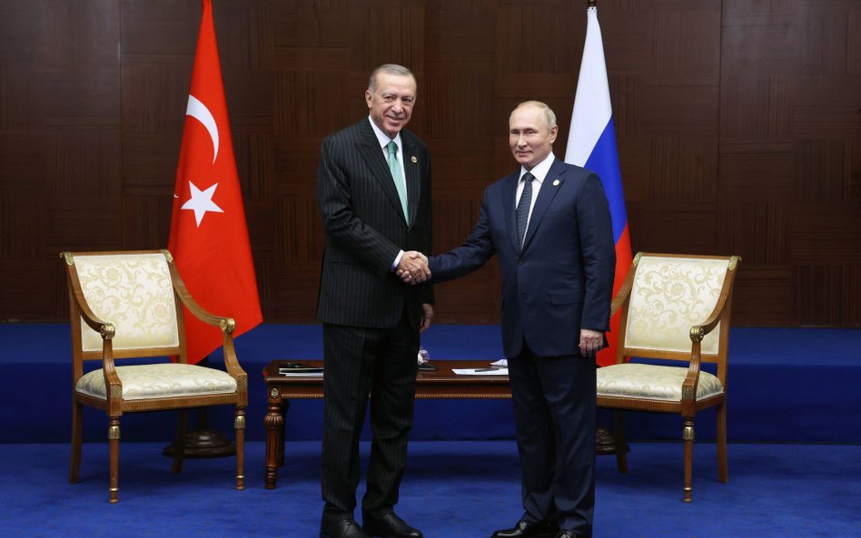 Recep Tayyip Erdogan i Władimir Putin