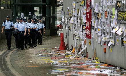 Chiny: Zero tolerancji dla protestów w Hongkongu