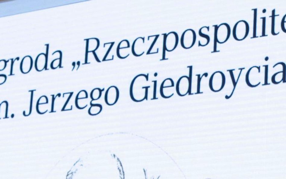 Piątka nominowanych do nagrody Giedroycia