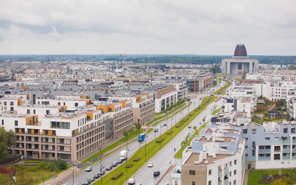 Miasteczko Wilanów to jeden z największych projektów kompleksów mieszkaniowych zrealizowanych w Euro