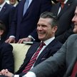 W czacie uczestniczyli m.in. (od lewej) wiceprezydent J.D. Vance, sekreatrz obrony Pete Hegseth i do
