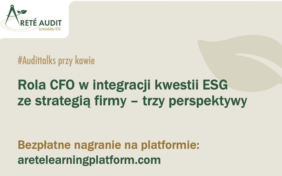 Dyrektor finansowy jako architekt zrównoważonej strategii. Trzy perspektywy: rady nadzorczej, funduszu i spółki