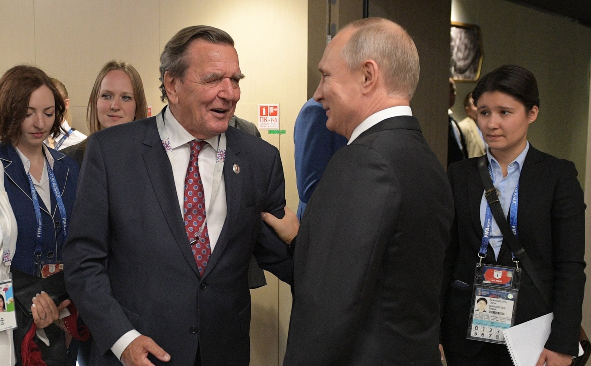 Putin spotkał się ze Schroederem na Kremlu. „To była dobra rozmowa”
