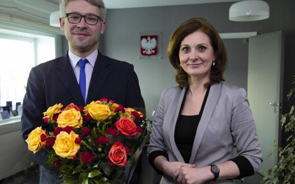Mirosław Sanek i Edyty Bielak-Jomaa