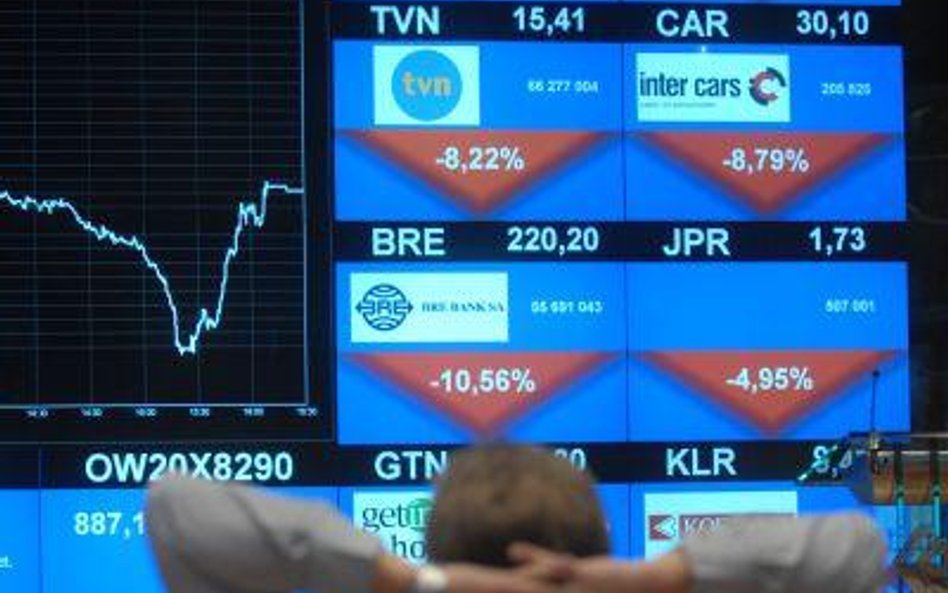 Indeksy GPW w dół, silniej tracą mniejsze spółki