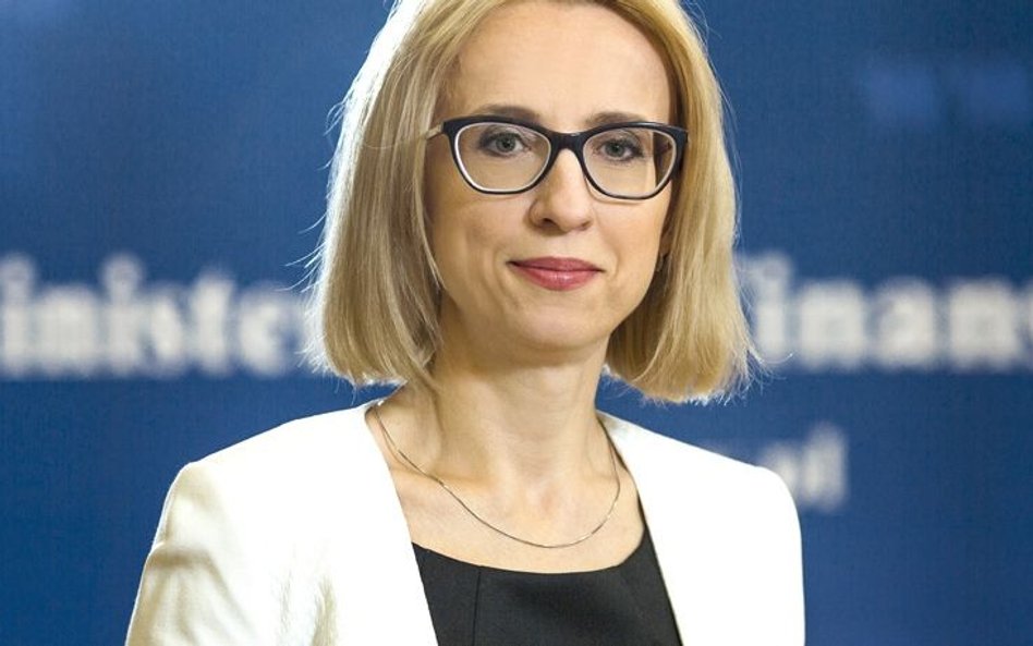 Minister finansów Teresa Czerwińska