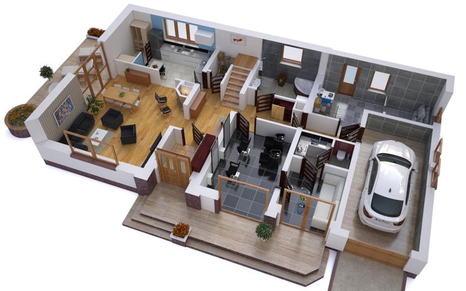 . Jeżeli jednak spodziewamy się wizyt firmowych gości, konieczne jest przemyślenie ogólnego układu b