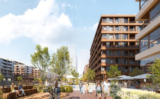 Doki, czyli nowy etap inwestycji Port Praski nad Wisłą, liczący blisko 1,3 tys. mieszkań, ma powstać