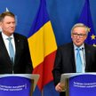 Jean-Claude Juncker przyjął w środę w Brukseli Klausa Iohannisa (z lewej).