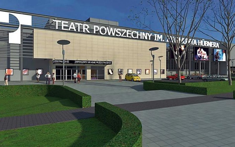 Tak będzie wyglądać najnowsze oblicze gmachu Teatru Powszechnego. Jak wyglądały poprzednie wcielenia
