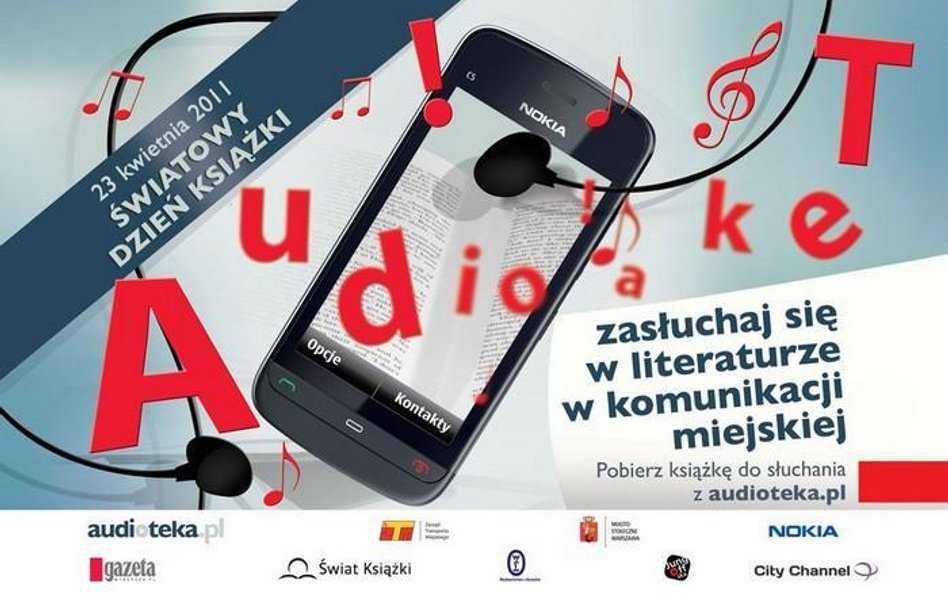 Światowy Dzień Książki: audiobooki w warszawskich autobusach