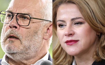 Premier Łotwy Evika Siliņa oraz prezydent Estonii Alar Karis