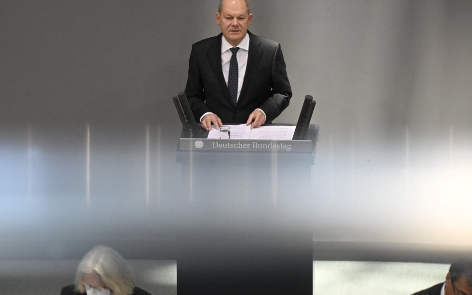 Kanclerz Niemiec Olaf Scholz