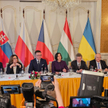 Szymnon Hołownia w trakcie konferencji zapewniał, że podejście Polski co do dalszego wsparcia Ukrain