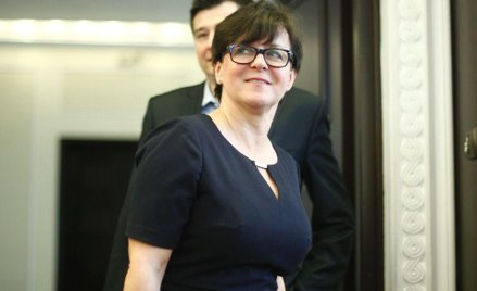 Joanna Kluzik-Rostkowska, szefowa MEN