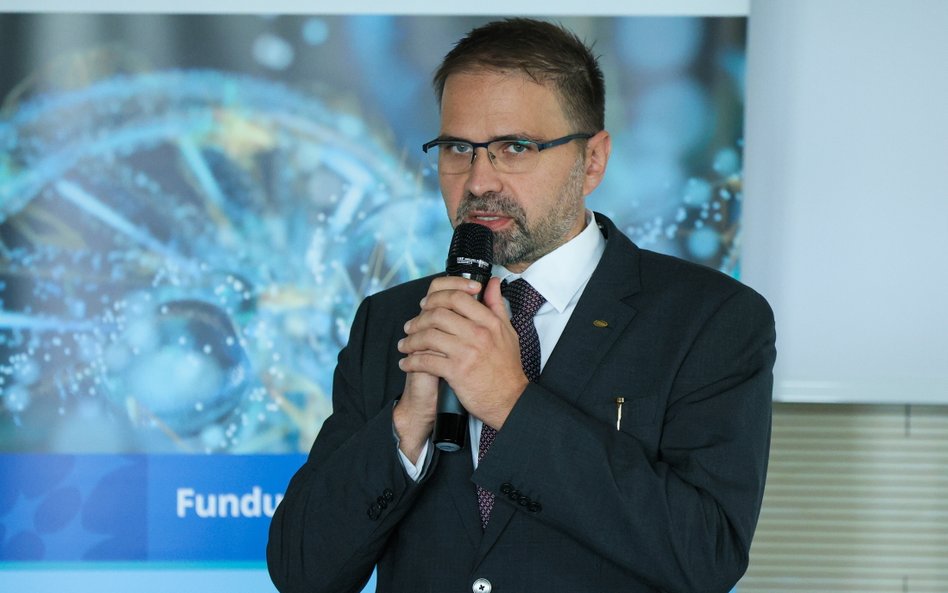 Prezes zarządu Fundacji na rzecz Nauki Polskiej, prof. dr hab. Krzysztof Pyrć