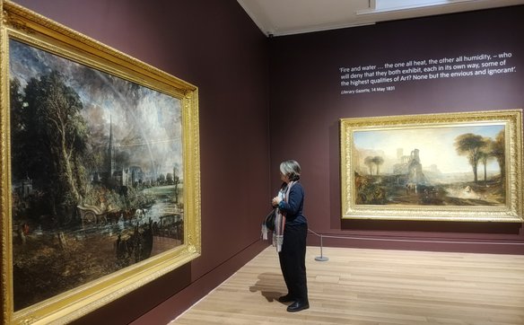 Choć Tate chlubi się największą w świecie kolekcje obrazów Turnera, na jubileuszową wystawę galeria 