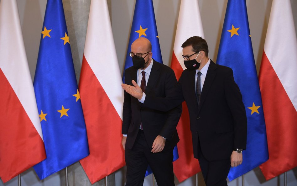 Charles Michel, Mateusz Morawiecki