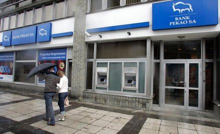 Mniejszy spadek zysku Pekao