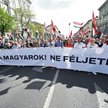 „Powstańcie, Węgrzy! Nie bójcie się!” – głosiło hasło antyrządowej demonstracji w Budapeszcie 6 kwie