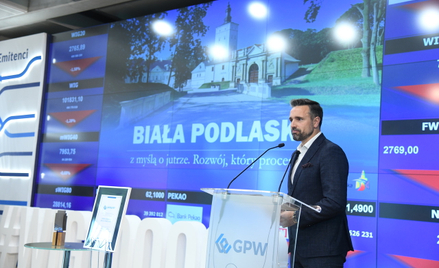 Michał Litwiniuk, prezydent Białej Podlaskiej.