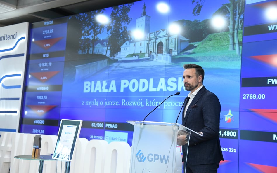 Michał Litwiniuk, prezydent Białej Podlaskiej.