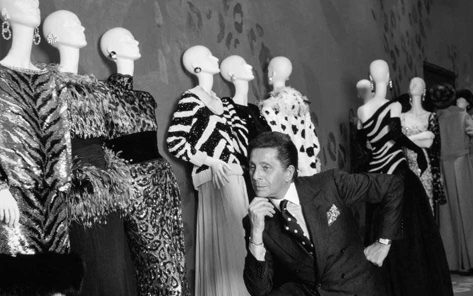 Valentino Garavani w 1991 roku.