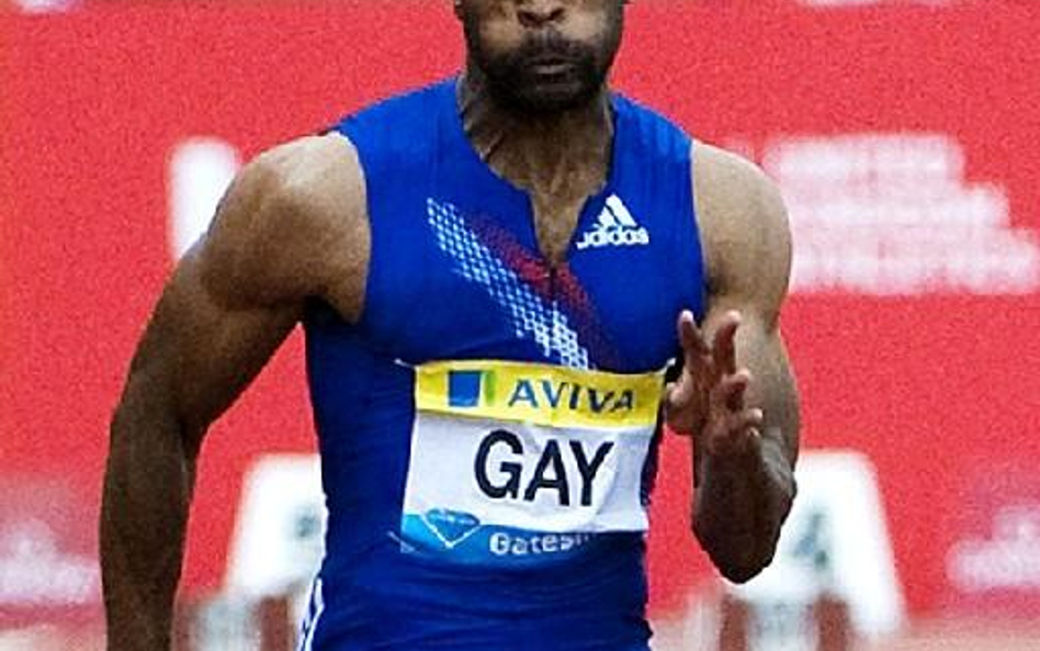 Tyson Gay, jeden z bohaterów afery dopingowej.