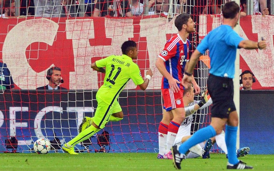 Bawarczyków szybko jednak sprowadził na ziemię Neymar