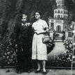 Władysława Kostańska z synem Janem, którzy ukrywali w Warszawie rodzinę Leszczyńskich