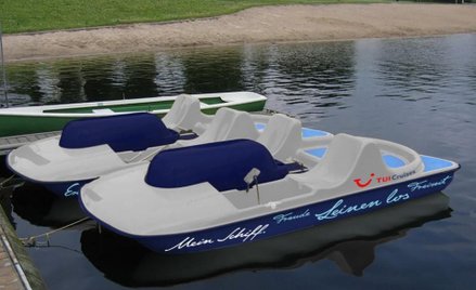 TUI wynajmie rower wodny