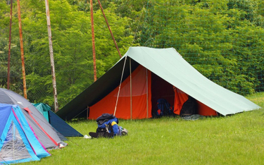 Festiwal Legend Rocka na polu namiotowym