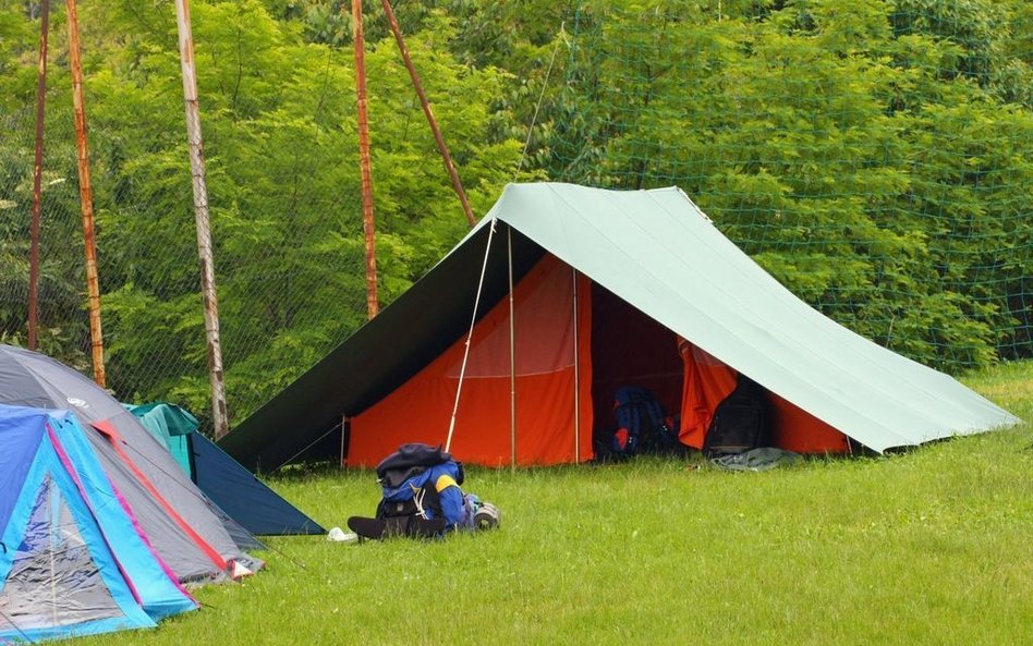 Festiwal Legend Rocka na polu namiotowym