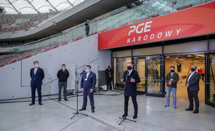 Koordynator szpitala na Narodowym: Na pewno nie jestem chory