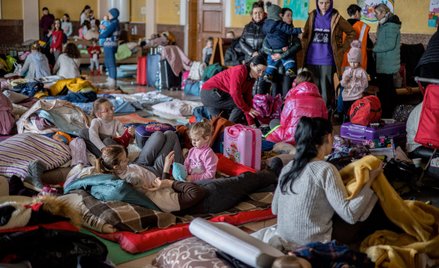 Uchodźców z Ukrainy rozlokowani w gminach w prawie całej Polsce mogli liczyć na pomoc państwa