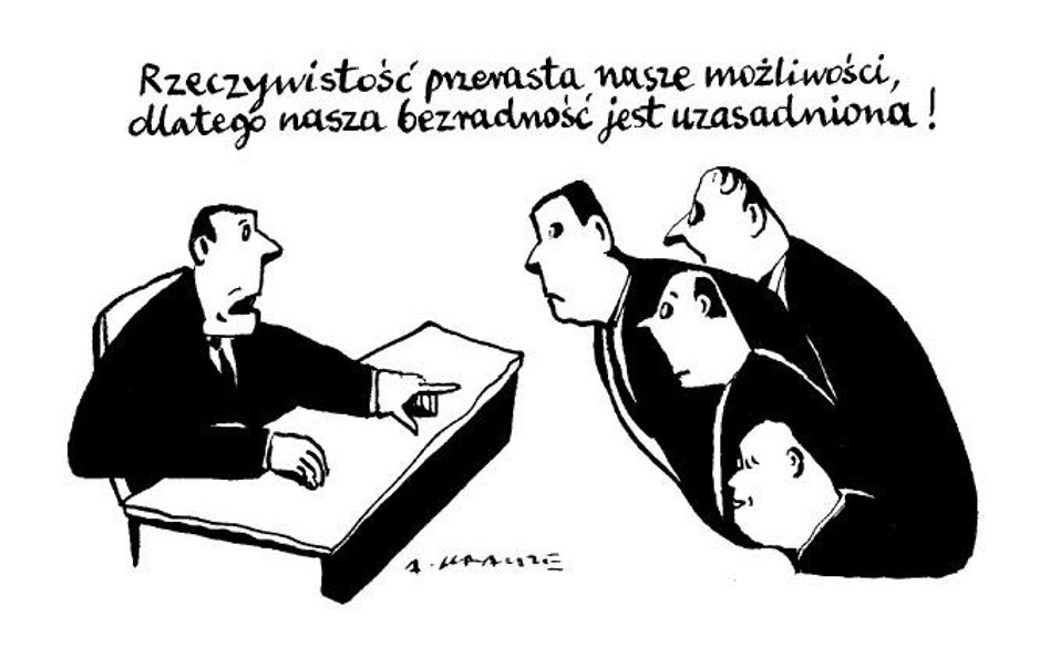 Rysuje Andrzej Krauze